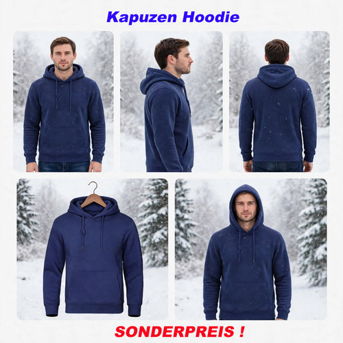 Herren kapuzen hoodie pullover - hoodie,
